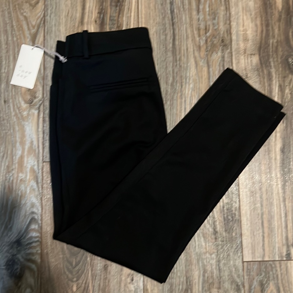 NWT A New Day Black Slack Pants Size 4